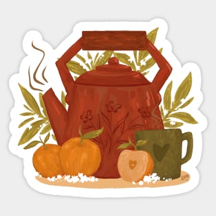 Tea Time - Still Life Sticker